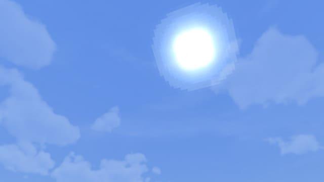 Слегка облачный полдень