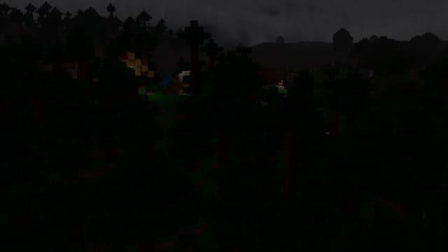 Ночная деревня