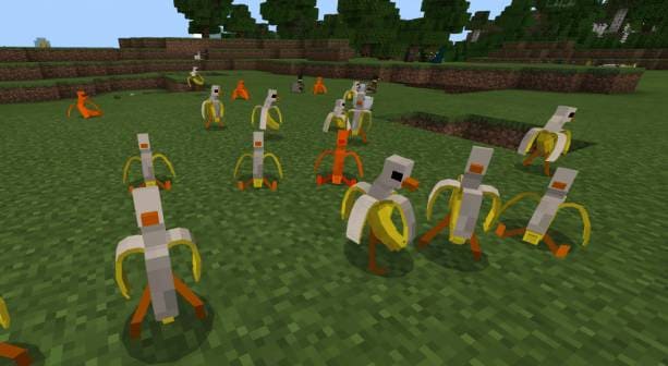 Банановая утка