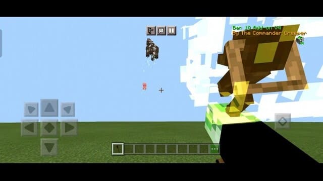 Поднятие сущностей в воздух