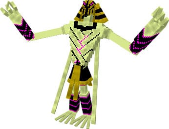 Мумия использует заклинание