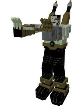 Доктор Виктор в виде монстра анимация атаки