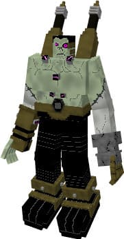 Доктор Виктор в виде монстра