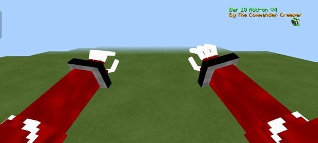 Игрок в виде Супербольшого вид спереди