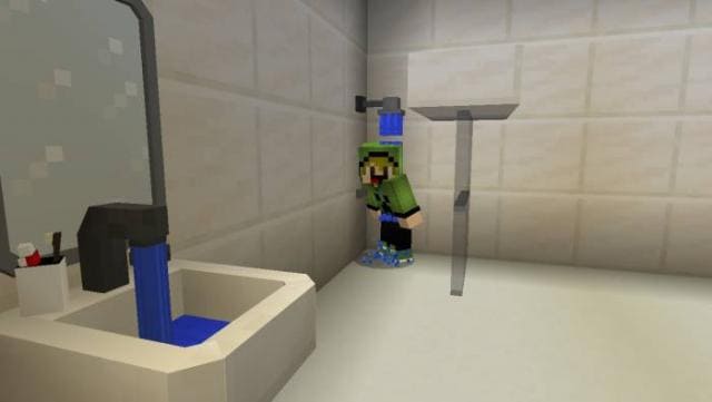 Ванная комната с душем