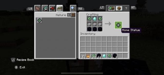 Крафт домашней статуи