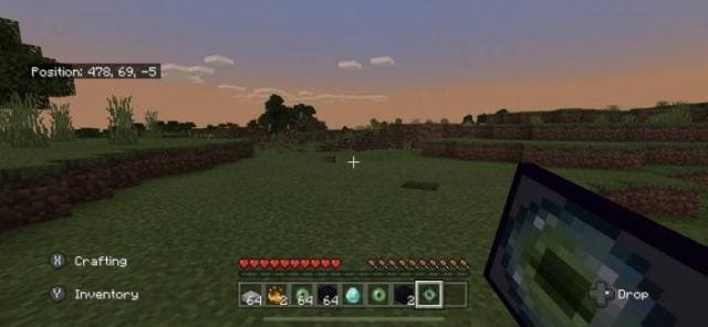 Игрок с домашней статуей в руке