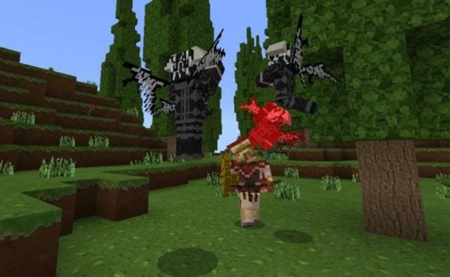 Темный эльф в лесу