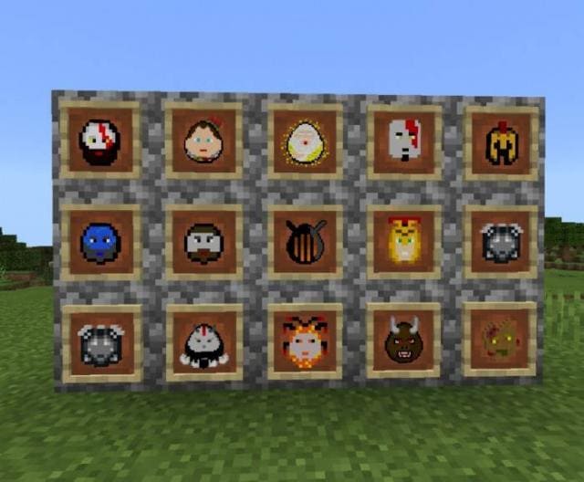 Предметы в рамках