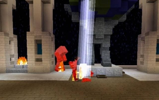 Зевс применяет молнию