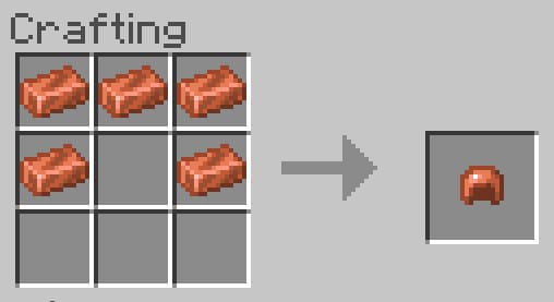 Крафт медного шлема