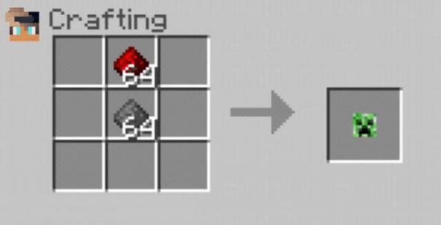 Превращение в крипера