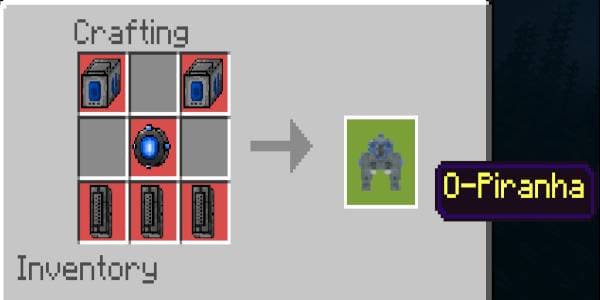 Пиранья-О крафт