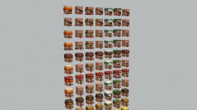 Головы деревенских жителей