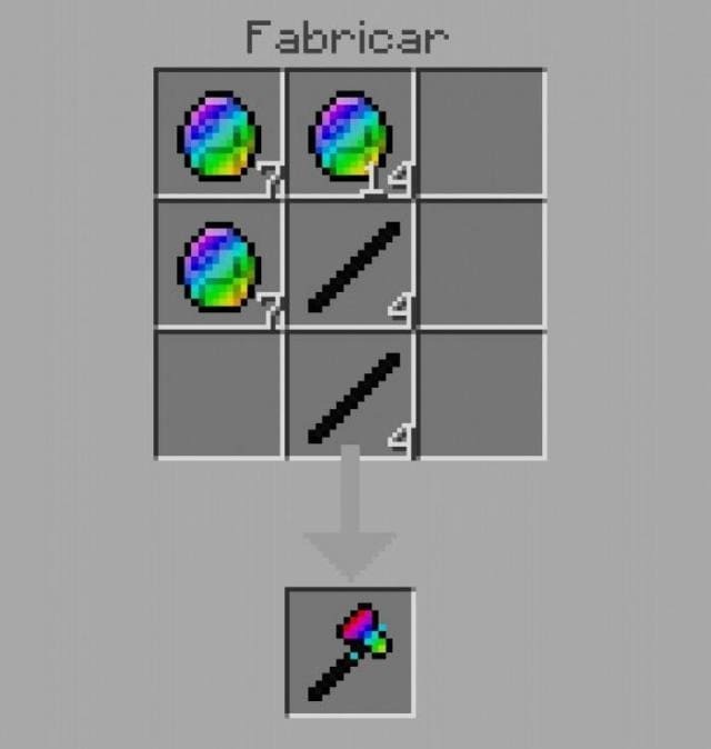 Топор из радужного алмаза