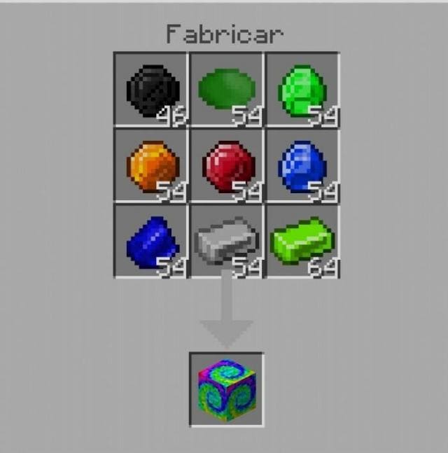 Смесь материалов