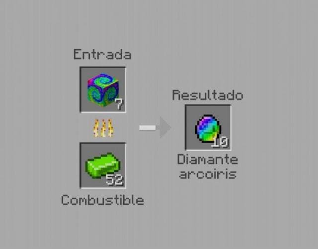 Получение радужного алмаза