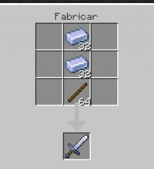 Рецепт крафта титанового меча