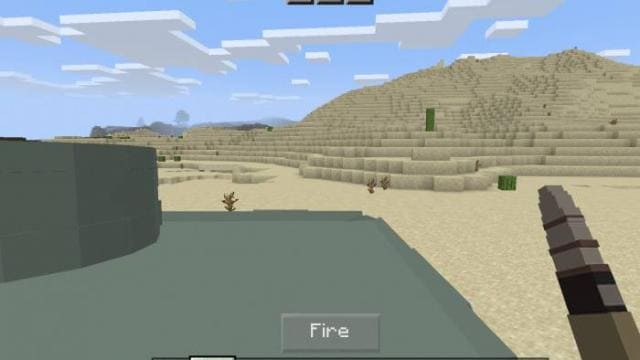 Кнопка стрельбы для выстрела