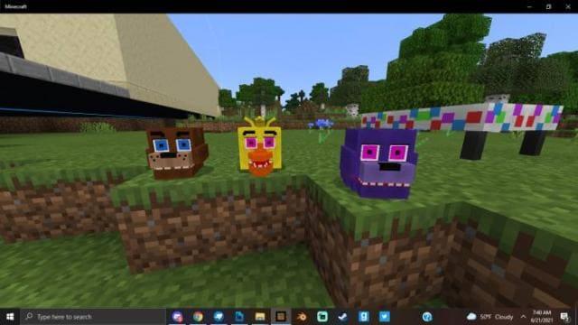 Головы Фредди, Бонни и Чики