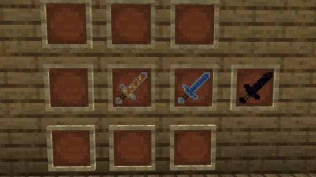 Обсидиановый меч крафт