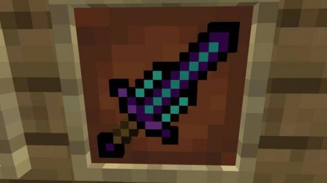 Алмазный меч, усиленный аметистом