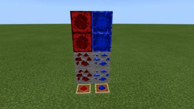 Синий и красный кобальт