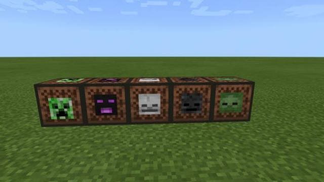 Музыкальные блоки мобов