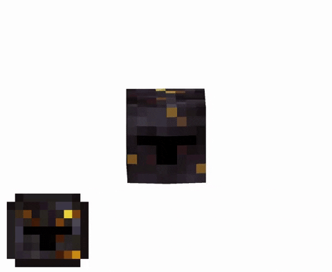 Позолоченный незеритовый шлем