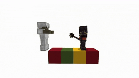 Анимация удара булавой