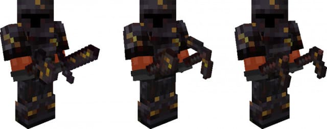 Модели игрока с инструментами