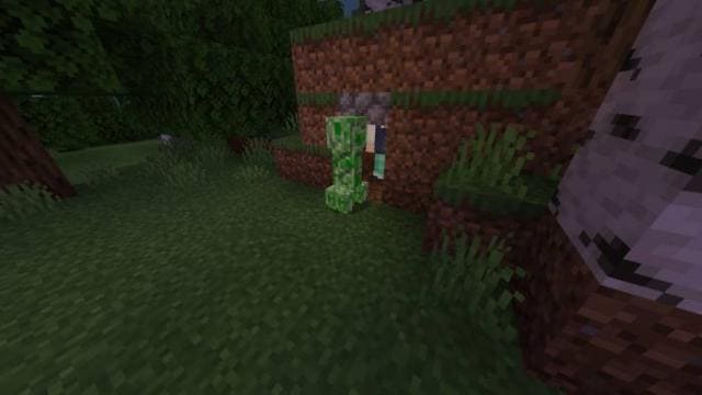 Игрок в небольшой дыре