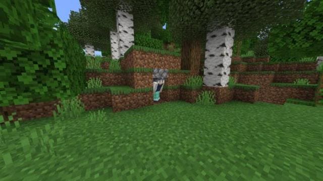 Игрок проходит через отверстие