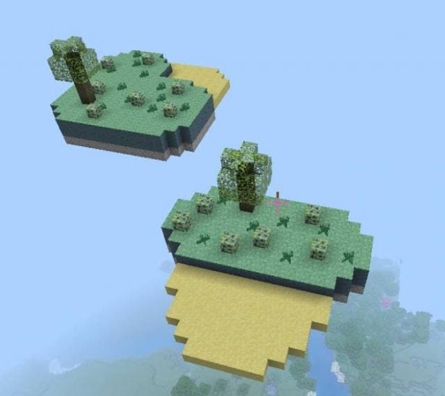 Два небесных островка