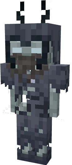 Драугр в броне без оружия