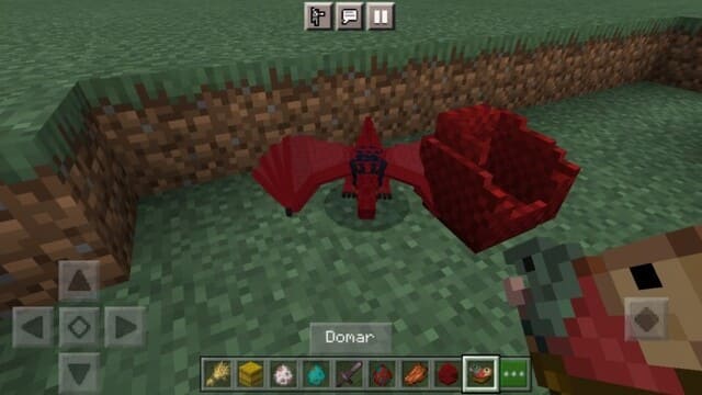 Дракон рядом со своим яйцом