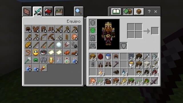 Игрок в снаряжении викинга