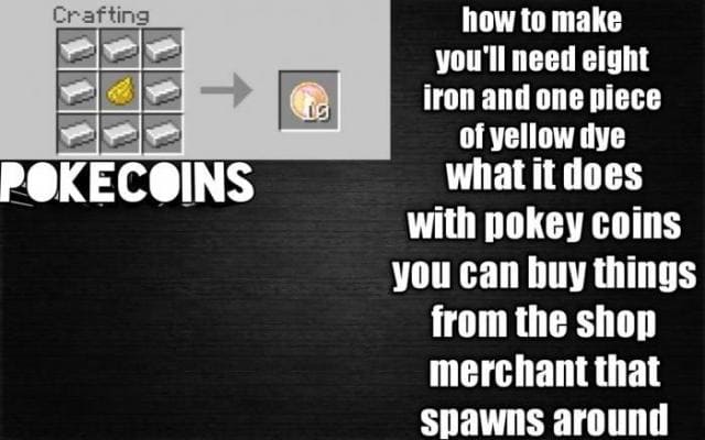 Крафт покемонет