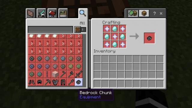 Чанк коренной породы