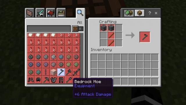 Мотыга из коренной породы