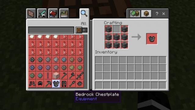 Нагрудник из коренной породы