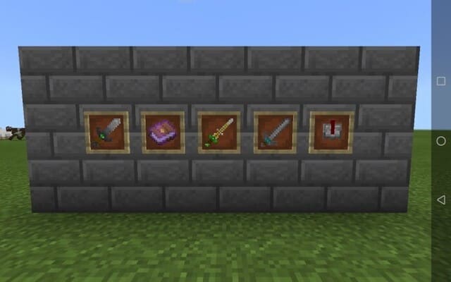 Предметы в рамках