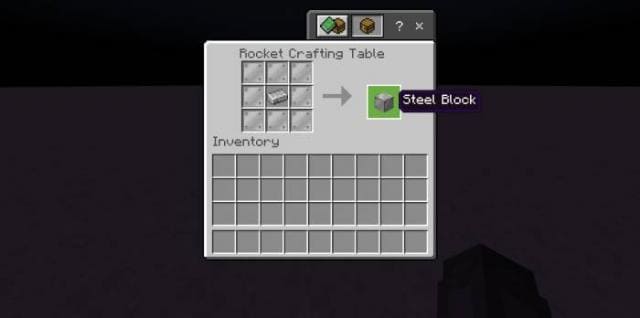 Стальной блок крафт