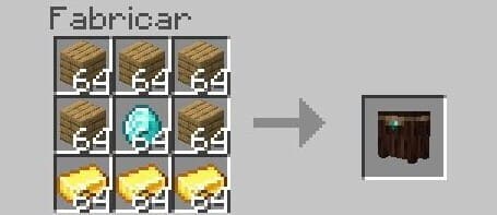 Крафт сундука с оружием