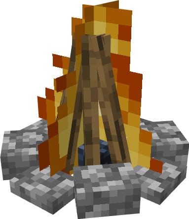 Костер-пирамида