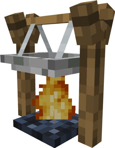 Полинезийский костер в игре