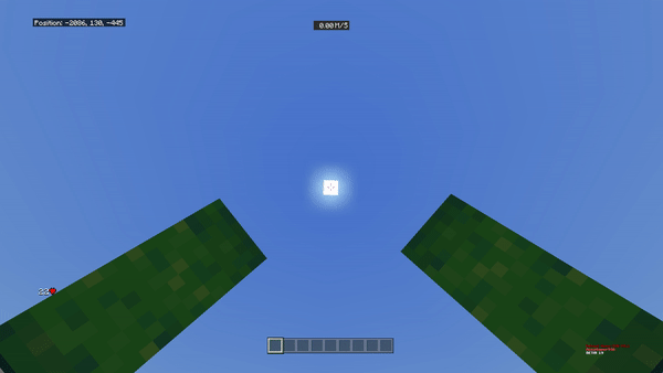 Игрок бьет рукой