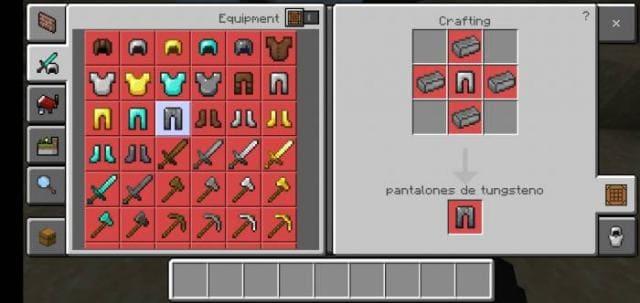 Крафт усиленных поножей