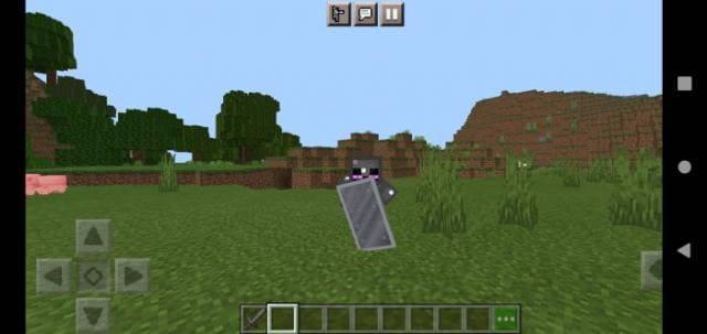 Игрок защищается щитом