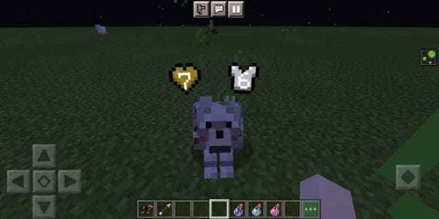 Здоровье и броня над волком